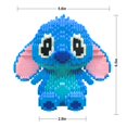 thumbnail image 2 of Stpro Building Bricks Juego de más de 1700 piezas - Bloques de construcción de personajes de dibujos animados clásicos - Mini bloque de construcción para niños, niñas y adultos (azul), 2 of 5