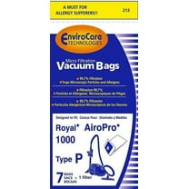 Royal Air Pro 1000 Canister Type P Bag 7 Bag & 1 Filter Part #213