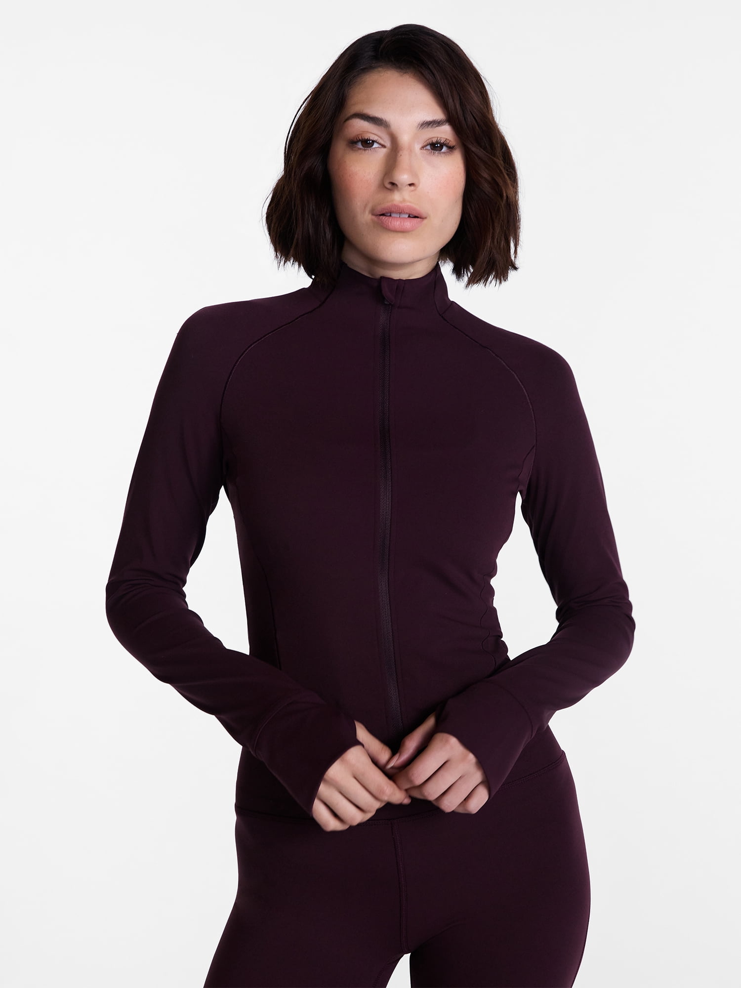 Avia Women's SoftSculpt Crop Jacket,Size XS-4X
