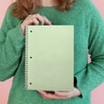 thumbnail image 4 of 1-Subject Notebook, Spiral Notebook, College Ruled Paper, 7.95" X 10.51", 3 Hole Notebook, Wide Ruled Notebook, 4 of 5