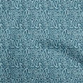 thumbnail image 1 of oneOone Cotton Flex Teal Blue Fabric Aian Batik Sewing Material Print Fabric By The Yard 40 Inch Wide, 1 of 4