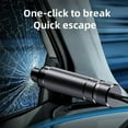 thumbnail image 5 of Beamlab Life Hammer, Beamlab - Glass Hammer, Beam Lab Lifehammer, Breaking Glass Breaker, Car Escape Tool And Seatbelt Cutter, for Land And Underwater (1Pcs-silver), 5 of 9