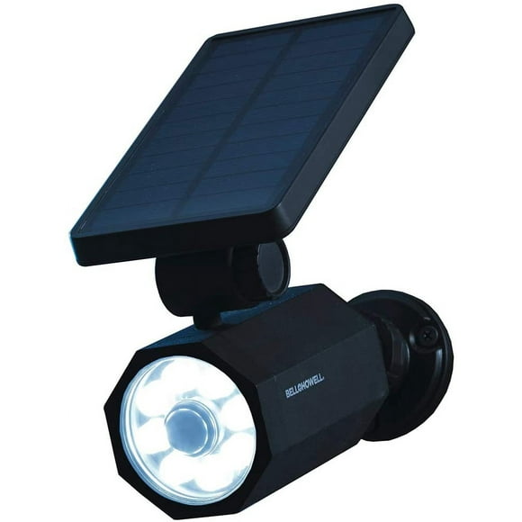 Bionic Spotlight Solar Spot 25 Feet Motion Sensor, Sun Panels, Waterproof Frost Resistant Patio, Yard and Outdoor Lighting As Seen On TV, Black