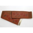 thumbnail image 2 of Women Bohemian Belt Elastic Brown Waistband Fashion Hip High Waist Floral S M, 2 of 6