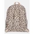 thumbnail image 2 of MNYC Women's Double Pocket Dome Backpack Leopard, 2 of 5