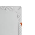 thumbnail image 2 of Ambesonne Saying Fitted Sheet, Its OK to Be Selfish, Twin XL Size, Orange Black, 2 of 2