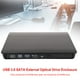 thumbnail image 2 of USB 3.0 SATA externo DVD CD-ROM RW Player caja de unidad óptica (negro) Hugtrwg Nuevos Originales, 2 of 8