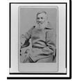 thumbnail image 2 of Historic Framed Print, [Three-quarter length portrait of an elderly convict, facing slightly left], 17-7/8" x 21-7/8", 2 of 9