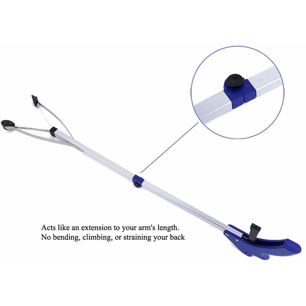 Pince De Préhension Extra-longue 81 Cm - Mâchoire Rotative 360°, Poignée Ergonomique - Pour Ramassage Sans Se Baisser