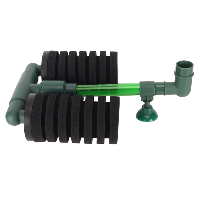 Aquarium Dual Bio Sponge Filter,Aquarium Sponge Filter Professional Aquarium Sponge Filter Fish Tank Sponge Filter Eco-Friendly Materials