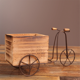 thumbnail image 4 of Soporte para plantas en forma de bicicleta, maceta de alambre de metal de hierro forjado para jardín, patio, oficina y decoración de exterior e interior., 4 of 6