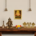 thumbnail image 3 of Shri Hanuman Spiritual Religious Photo with Golden Frame Indian Puja Worship 8.3X6.5", 3 of 4