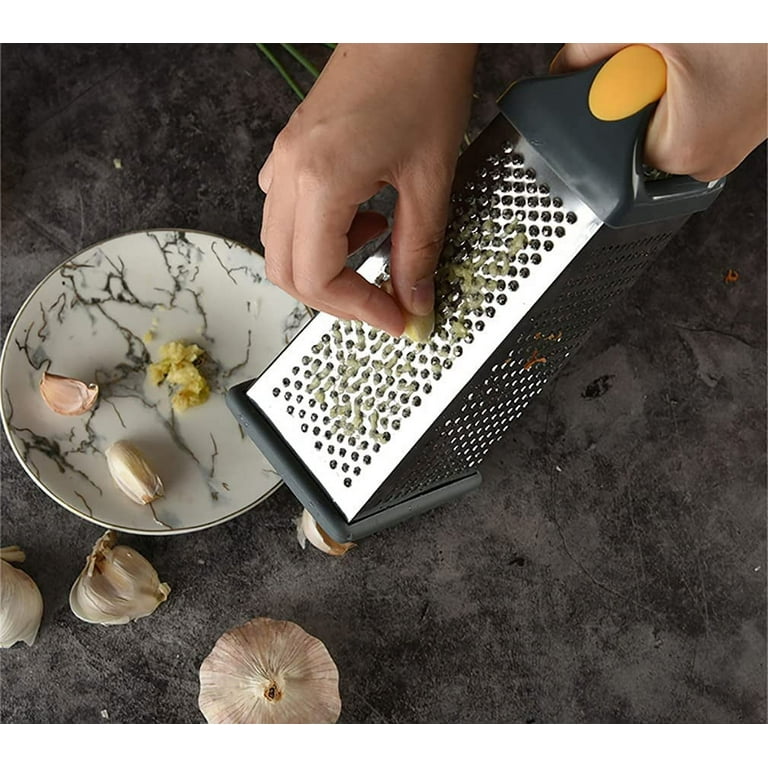 Stainless Steel Mini Cheese Nutmeg Ginger Veg Grater with Storage