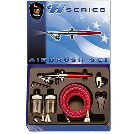 Paasche Air Cap - Paasche H-SET Single Action Siphon Feed Airbrush Set