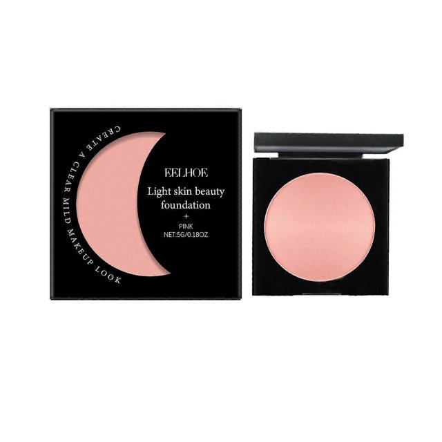 Pink moisturizing concealer foundation, natural, lightweight, adheres well, matte, and sheer finish, nourishing skin foundation.
