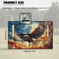 thumbnail image 7 of Uorisanigo American Flag Golf Cart Seat Covers, Bald Eagle Golf Cart Seat Towel Blanket with Storage Pockets Keeps Seats Comfortable and Clean, Fits for EZGO, Club Car, Yamaha and More, 7 of 7