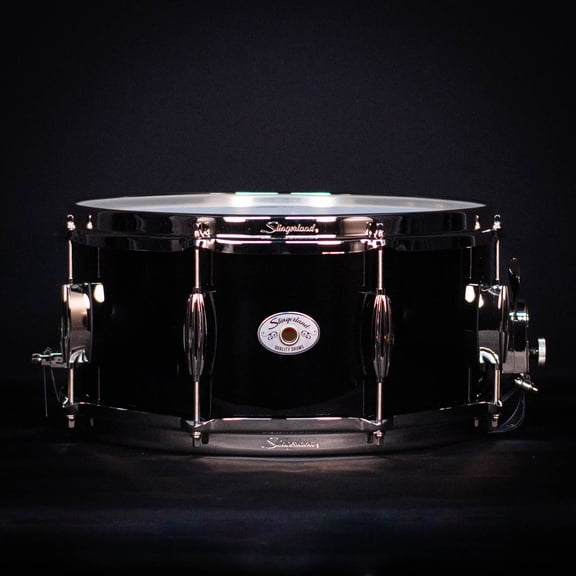 Slingerland 14" x 6.5" Studio King Snare Drum, Del Norte Black with Nickel Hardware