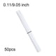 thumbnail image 4 of Kearding Varillas de fibra 50X, varilla volátil para aromaterapia, bricolaje, hecha a mano, buena absorción para dormitorio, Hotel, sala de Aromaterapia y Aceites Esenciales Blanco 3 mm * 23 cm, 4 of 6