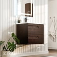 thumbnail image 2 of Eviva Joyous 24 inch Rosewood Wall Mount Bathroom Vanity, 2 of 5