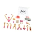 thumbnail image 4 of 17x Doctor Kit para Niños Pequeños para Jugar a La Pedagogía de La Simulación de Juguetes para Interpretar El Juego de Doctor para Niños para Niñas Re Rosa, 4 of 9