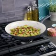 thumbnail image 2 of Spice by Tia Mowry 14 Inch Nontoxic Nonstick Ceramic Interior Large Aluminum Fry Pan - Grey (106952.01R), 2 of 6