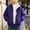 Purple, variant on Spazoro Boys Quilted Jacket with Pockets, Sherpa Lined Zip Up Loose Fit Elastic Cuffs Stand Collar Warm Winter Outerwear for Boys Blue Size 6-7