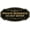 Black Gold, variant on Signs ByLITA Victorian Private Residence Do Not Enter Sign - Laser-Engraved Lettering | Durable ABS Plastic | Vibrant Colors | Powerful Foam Tape (Navy Blue / White) - Small