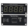 thumbnail image 2 of Led Display Module Led Display Tube Led Segmented Display 7 Segment Digital Tube LED Display Tube Module 4-Digit 7-Segment White Display Color Fits For  Use Library TM1637.h, 2 of 8