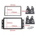 thumbnail image 3 of 2DIN Car Radio Fascia CD DVD Audio Dashboard Panel Frame for Chevrolet Captiva / Lova / Gentra / Av, 3 of 5
