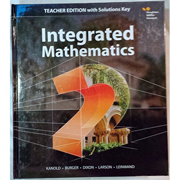 Pre-Owned Hmh Integrated Math 2: With Solutions 2015 (Hardcover) 0544389867 9780544389861