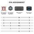 thumbnail image 2 of Cable Adaptador para Motocicleta 3 + 4 Pines 6 Pines Honda A OBD 16 Pines Honda, 2 of 9