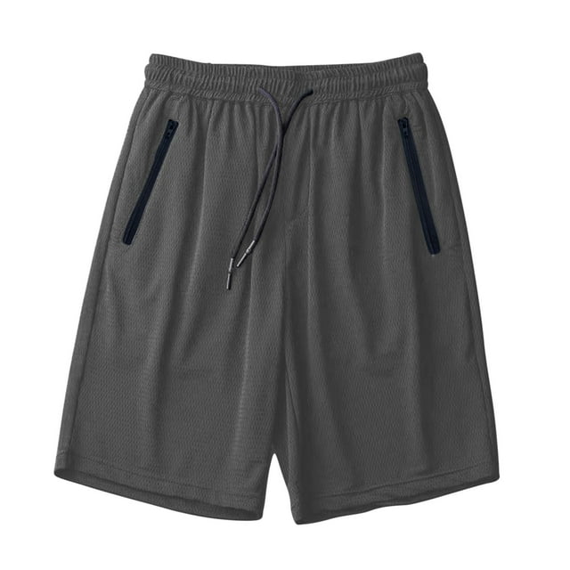 Timegard Workout Shorts for Women Quick Dry Elastic Waisted Drawstring Running Gym Shorts with Pockets