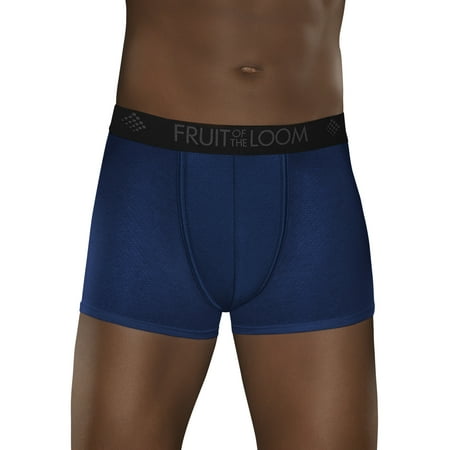 Fruit of the Loom Men's Breathable Lightweight Micro-Mesh Short Leg Boxer Briefs, 3 Pack