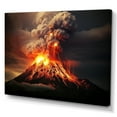 thumbnail image 2 of Designart "Explosive Volcanic Fury III" Volcano Canvas Prints, 2 of 7