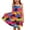 E124-Multicolor, variant on hengsof Toddler Girls Sleeveless Tank Top, Cute Print Pattern Casual Camisole Dress for Summer, Sizes 1 Years to 6 Years