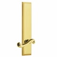 thumbnail image 3 of Grandeur Fifth Avenue Tall Plate Double Dummy Door Lever, 3 of 6