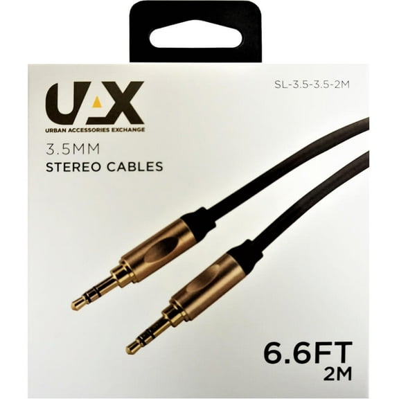 UAX SL35352M 6 ft. 3.5mm Stereo Audio Cable