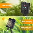thumbnail image 6 of 4 Pack Solar Firefly Light for Outdoor Garden Landscape Path Lights with Remote Control, Multi-Color, 6 of 8