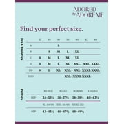 Adored by Adore Me Women’s Dakota Longline Underwire Contour Bra, Sizes 34A-40DD