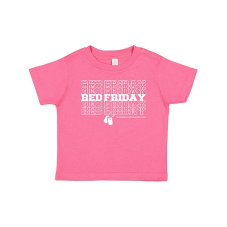 

Inktastic Athletic Red Friday Dog Tags Gift Baby Boy or Baby Girl T-Shirt