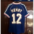 thumbnail image 1 of Camiseta De Fútbol Retro Zidane Henry De Paja Larga 1998 Francia Gao Jiahui unisex, 1 of 2