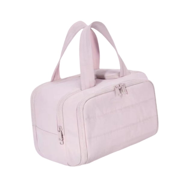 Organizador de cosméticos práctico, ligero, multiusos, informal, para viaje, maquillaje Rosa
