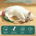 thumbnail image 6 of CelerysPets Cat Chew Rope, Cotton Chew Rope Toys for Cats, Catnip-Infused Organic Cotton 𝐂𝐡𝐞𝐰 𝐑𝐨𝐩𝐞 Toys 𝐟𝐨𝐫 Cats, for All Breeds 28 Inches String 3PCS, 6 of 7
