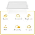 thumbnail image 2 of Contenedor de almacenamiento de carne transparente Saver Bacon Container contenedor de almacenamiento de alimentos para refrigerador, 2 of 6
