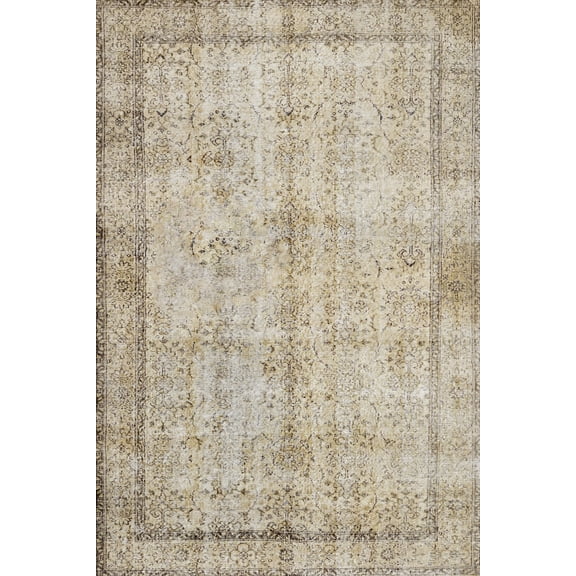 Beige Framed Area Rugs for Living Room Washable Rugs Boho Moroccan Area Rug Soft Neutral Geometric Bohemian Carpet Distressed Indoor Rug for Bedroom Dining Room Office Foldable Nonslip Rug