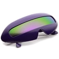 thumbnail image 5 of zeroUV - Futuristic Costume Single Shield Colored Mirror Lens Novelty Wrap Sunglasses 70mm - 70mm, 5 of 5