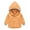 Orange, variant on Hjtefg Toddler Winter Jacket - Hooded Windproof Coat with Pockets, Warm Long-Sleeve Outerwear for Boys & Girls,Color: Beige Size: 1-2 Years