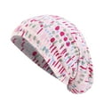 thumbnail image 2 of Babysbule Chapeaux pour Femmes Hiver Mode Dames Extensible Capuche en Satin Doux avec Doublure Large, 2 of 2