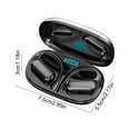 thumbnail image 2 of Bluetooth Earphones, True Wireless Earbuds, Low Latency Double Microphone Noise Reduction Surround Sound Sport In-Ear Headphones, High Battery Capacity, Bluetooth 5.3, Type-C Charging, Comfortable Fit, 2 of 7