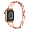 thumbnail image 3 of Dwitch for The Butterfly Bracelet Compatible with Apple Watch Straps at 41/40/38mm, with Sparkling Diamonds Decorative Strap, Replacement for iWatch Series 9/8/7/SE/6/5/4/3/2/1,Rosegold, 3 of 6